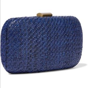 Kayu Charlotte Straw Clutch
